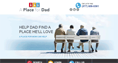 Desktop Screenshot of aplacefordad.com